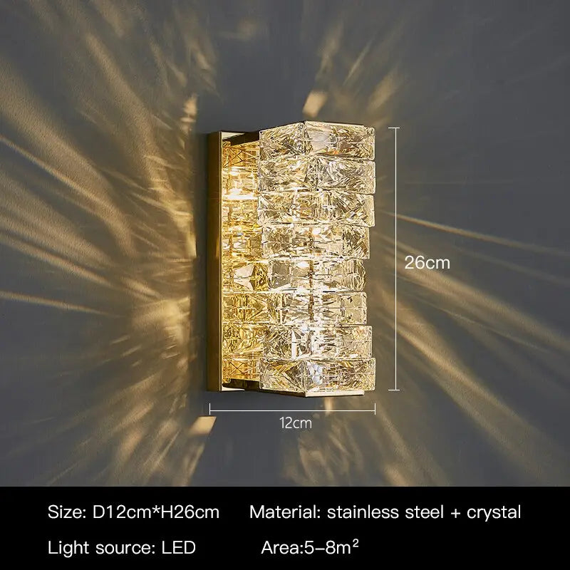 Modern Luxury Crystal Wall Lamp ChandeliersLife®