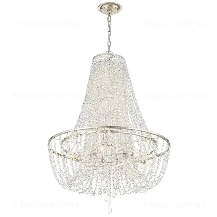 French Hanging Crystal Chandelier ChandeliersLife®