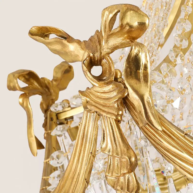 Crown Shape Crystal Chandelier ChandeliersLife®