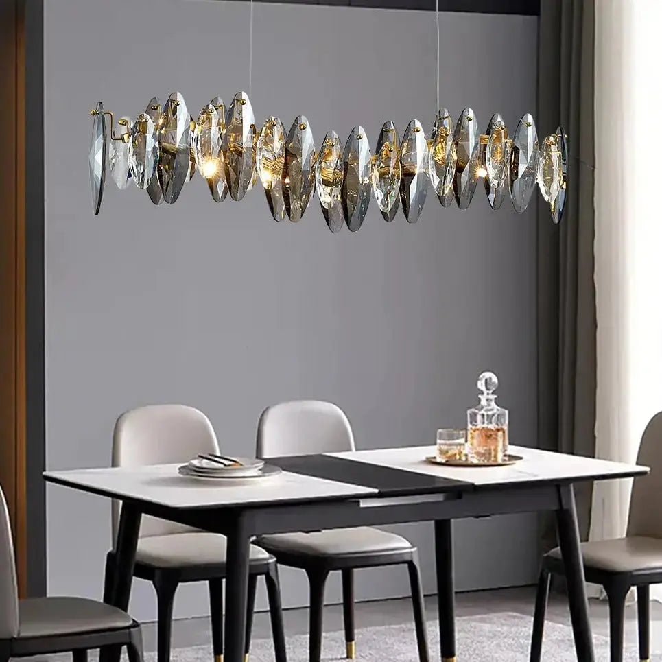 Wave Modern Crystal Designer Chandeliers ChandeliersLife®