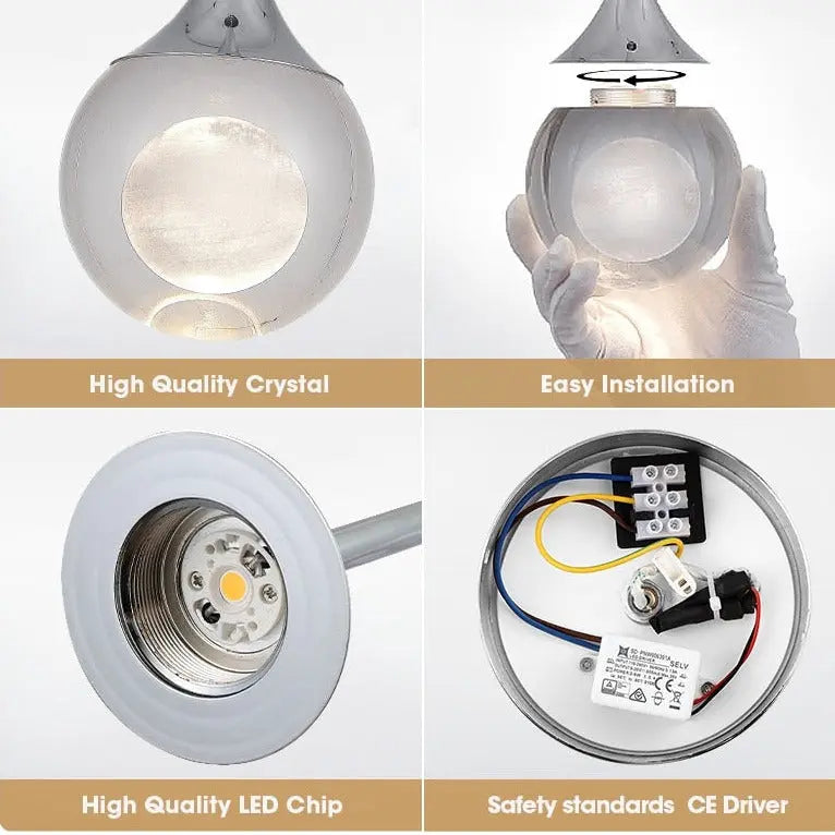 Moon Shape Pendant Light ChandeliersLife®