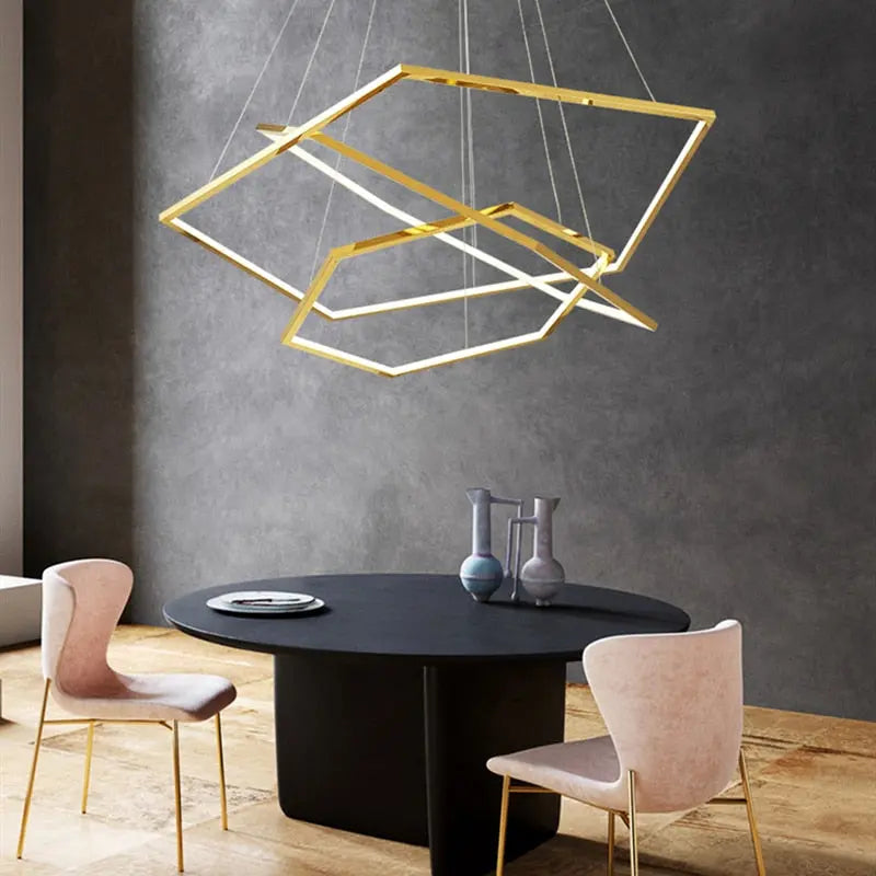 New Post-Modern Luxury Gold Chandelier ChandeliersLife®