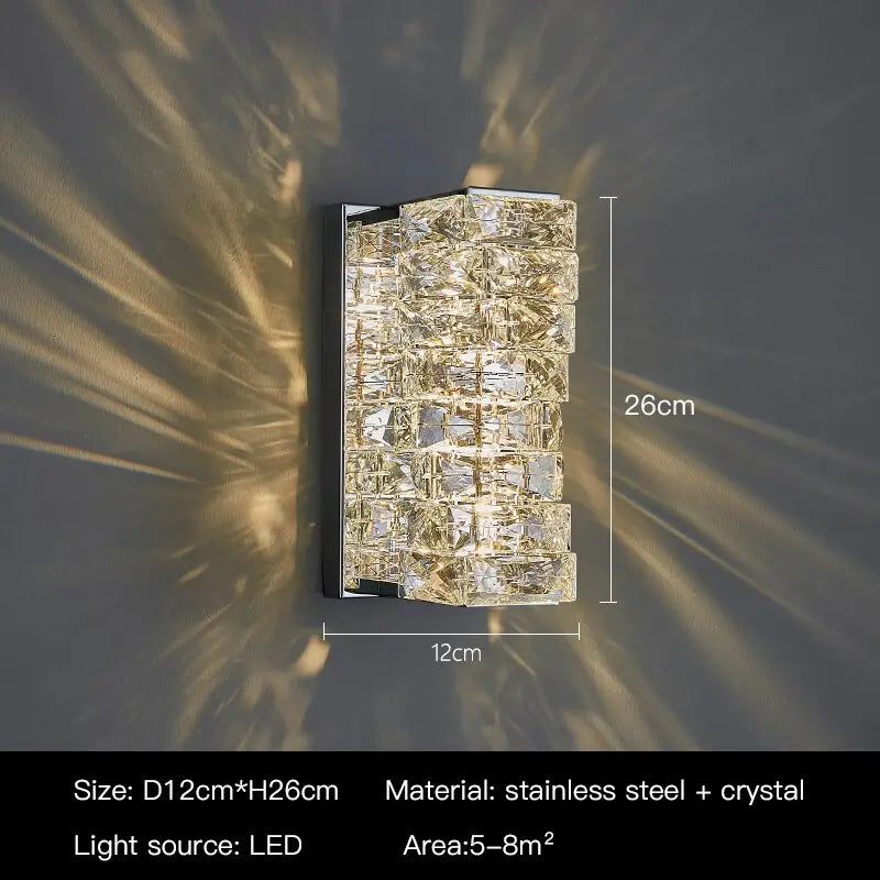 Modern Luxury Crystal Wall Lamp ChandeliersLife®