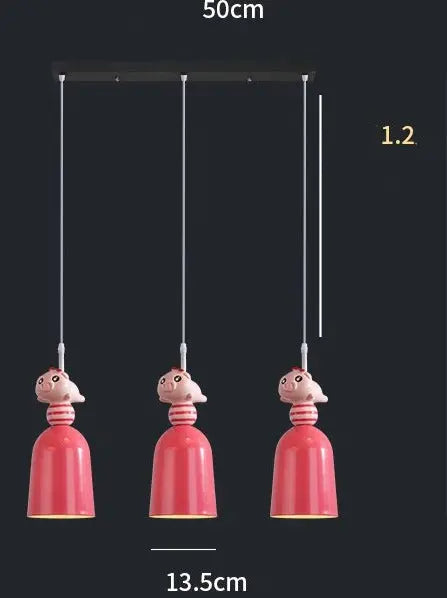 Nordic Kids Room Toys Figurine Pendant Lights ChandeliersLife®