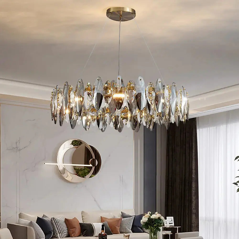 Luxury Modern Hanging Crystal Chandelier ChandeliersLife®