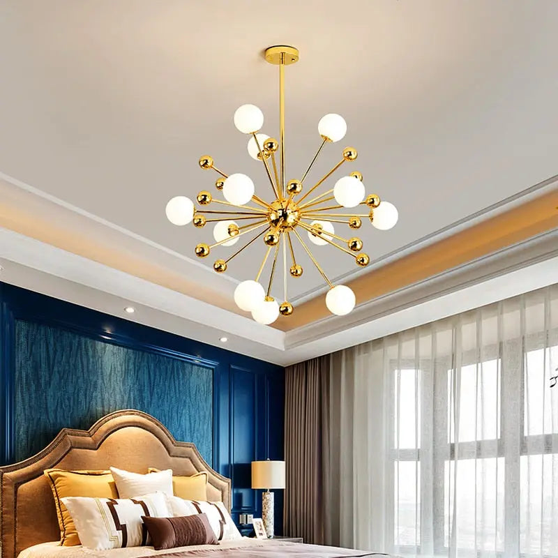 Modern Sputnik Glass Ball Chandelier ChandeliersLife®