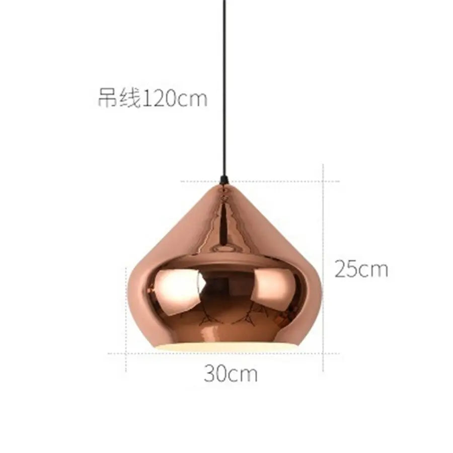 Luxury Rose Gold Pendant Light ChandeliersLife®