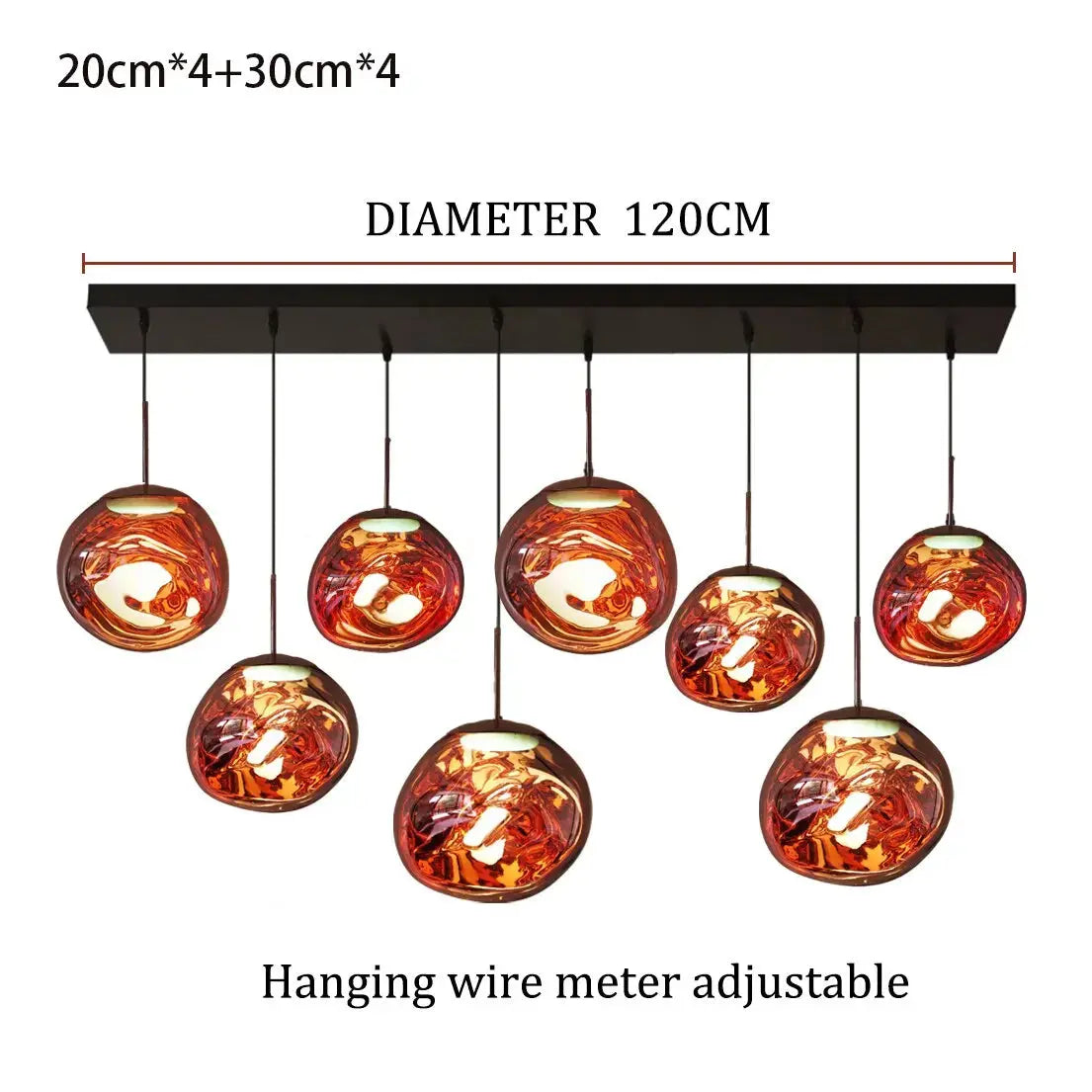 Modern Lava Nordic Chandeliers ChandeliersLife®