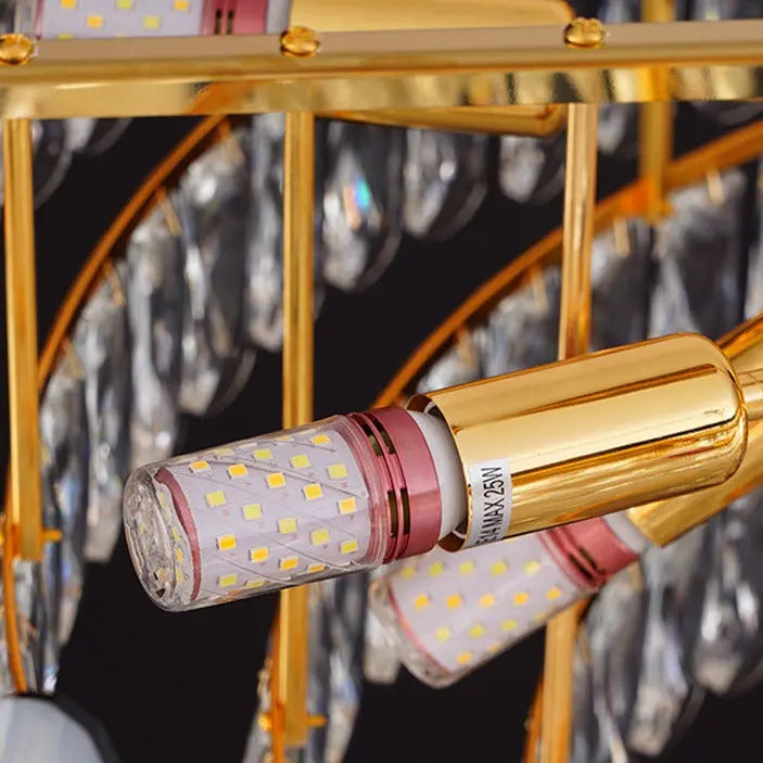 Modern Luxury Gold Crystal Lustre ChandeliersLife®