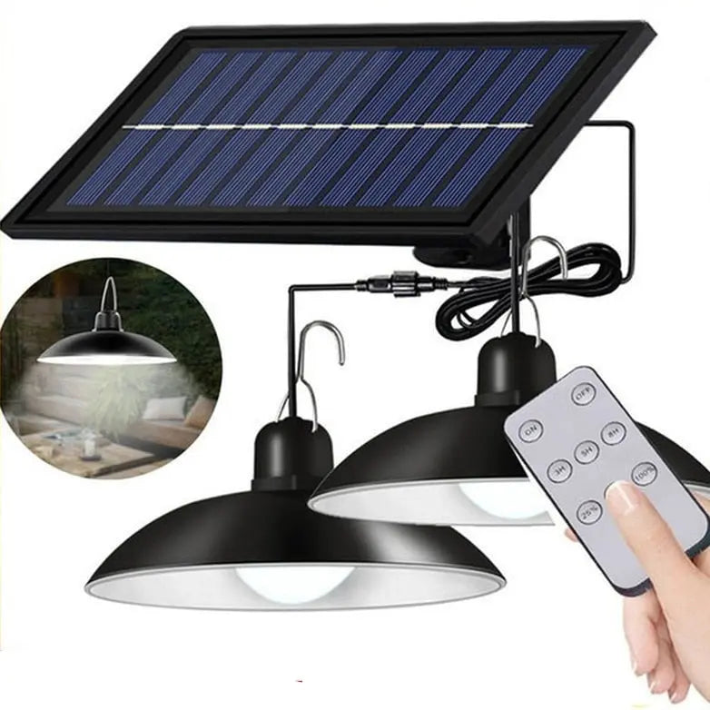 Solar Double-Head Lights Outdoor Waterproof ChandeliersLife®