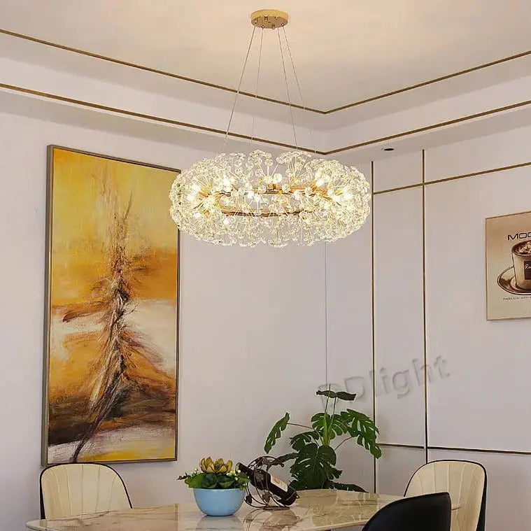 Gold Luxury Circular Chandelier ChandeliersLife®