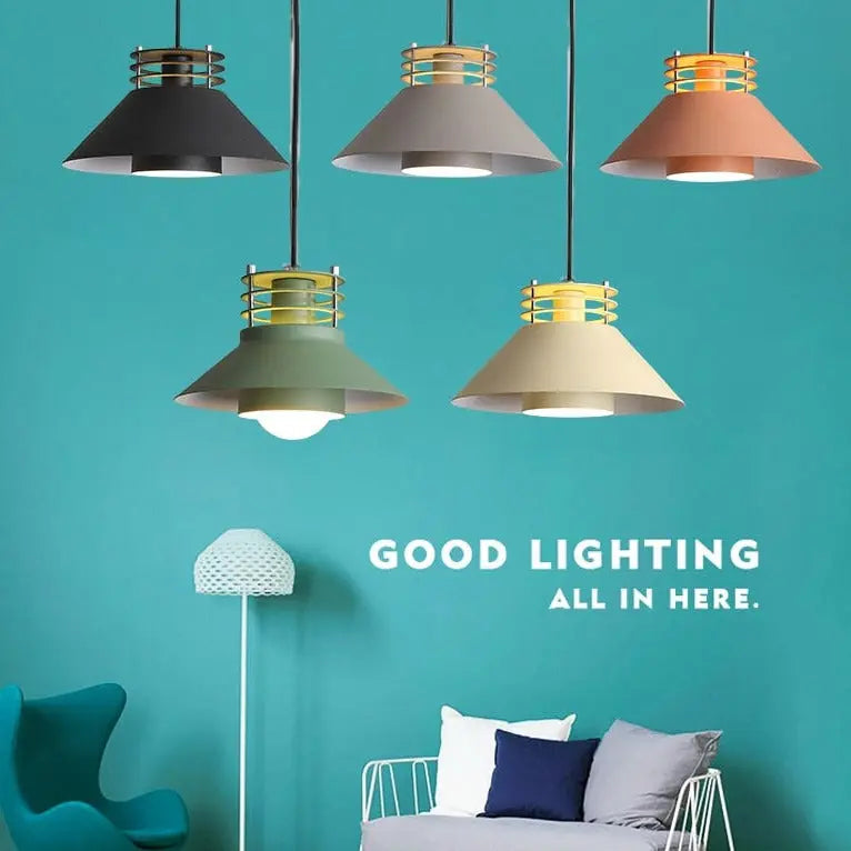 Nordic Bedside Macaron Pendant Lights ChandeliersLife®