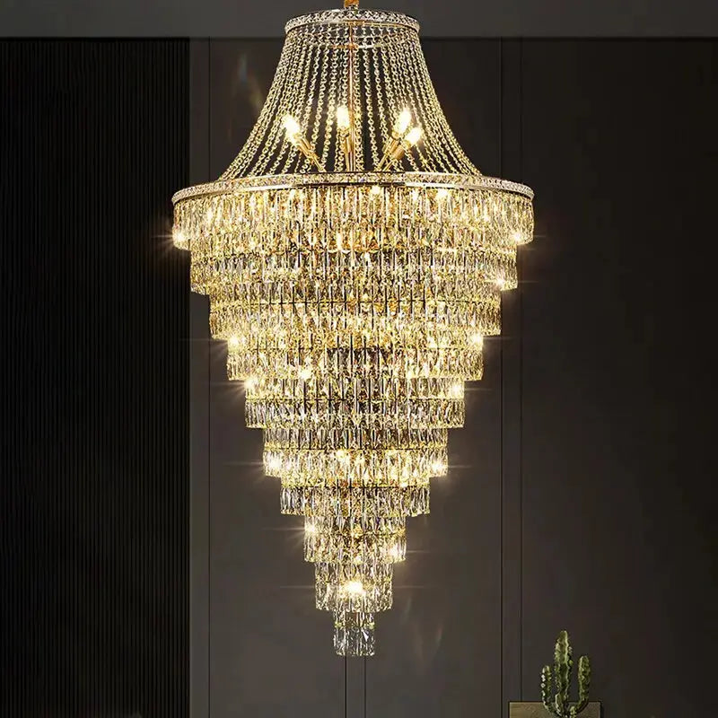 Duplex Villa Crystal Chandelier ChandeliersLife®