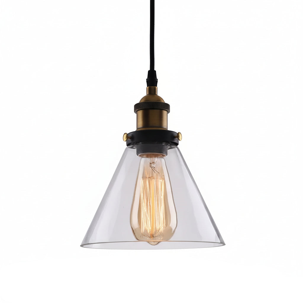 Industrial Retro Smoky Glass Vintage Pendant Lights ChandeliersLife®
