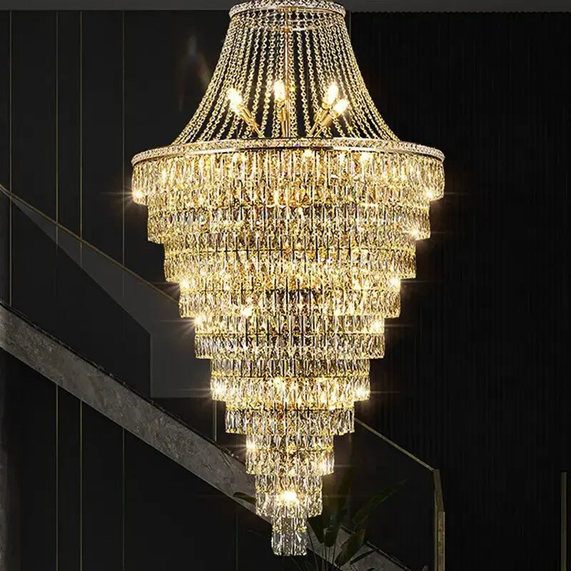 Duplex Villa Crystal Chandelier ChandeliersLife®