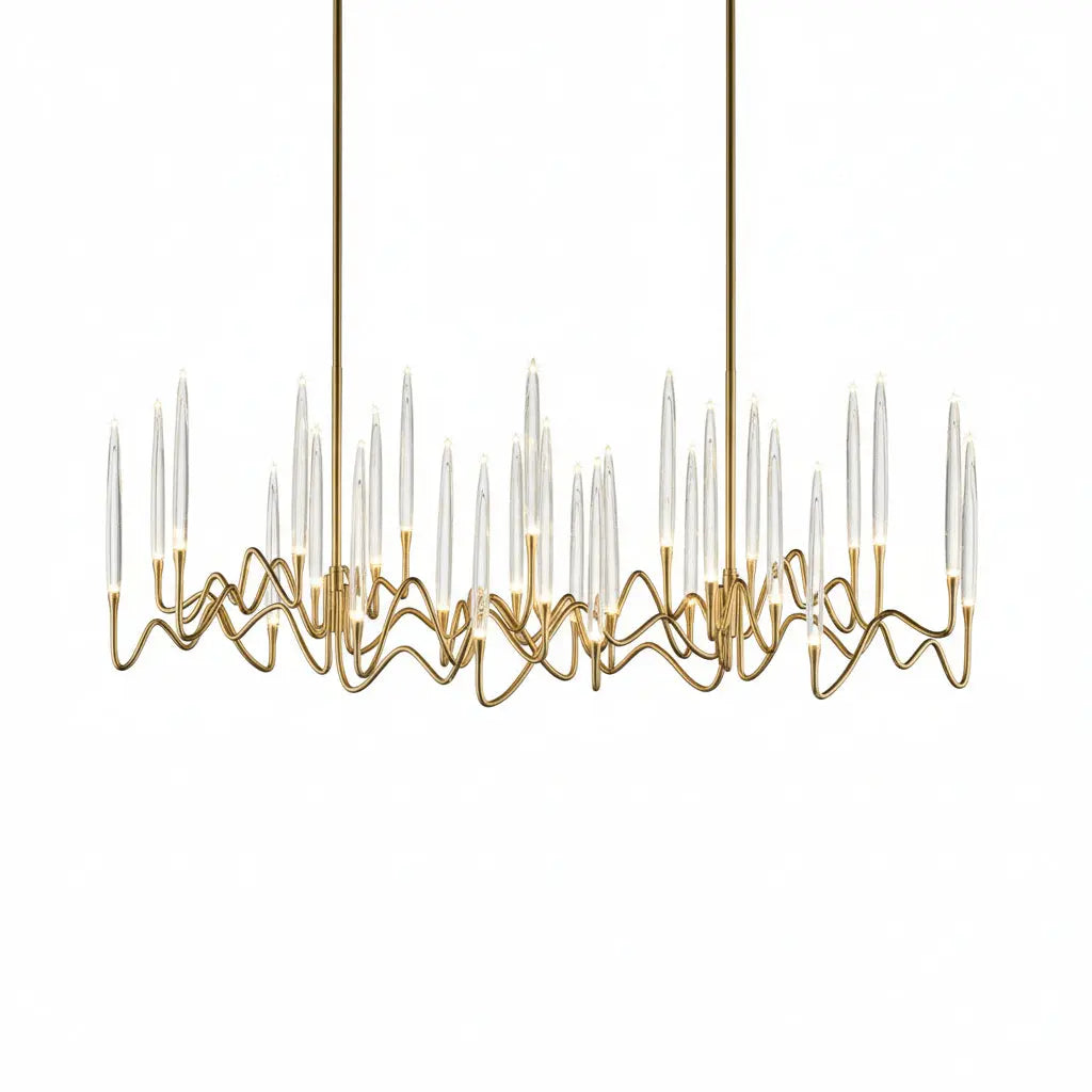 Luxury Nordic Tree Branch Candle Shaped Crystal Chandelier ChandeliersLife®