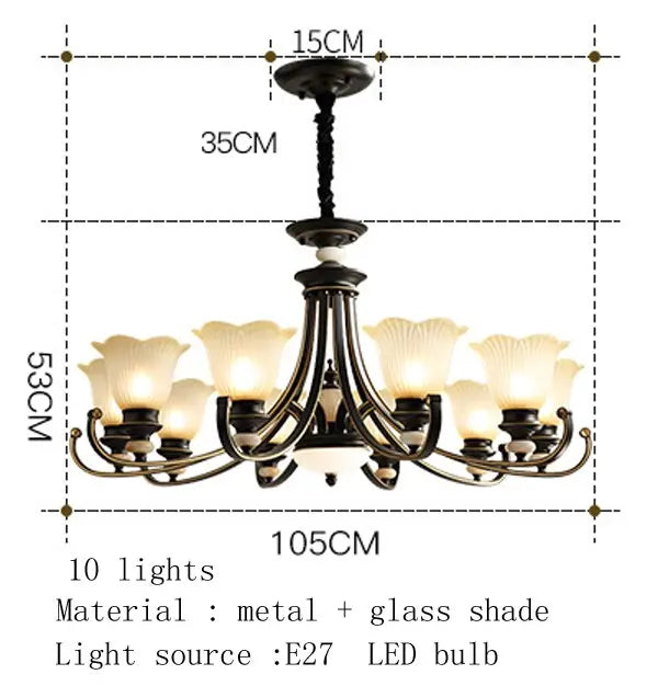 Luxury Classical Chandelier ChandeliersLife®