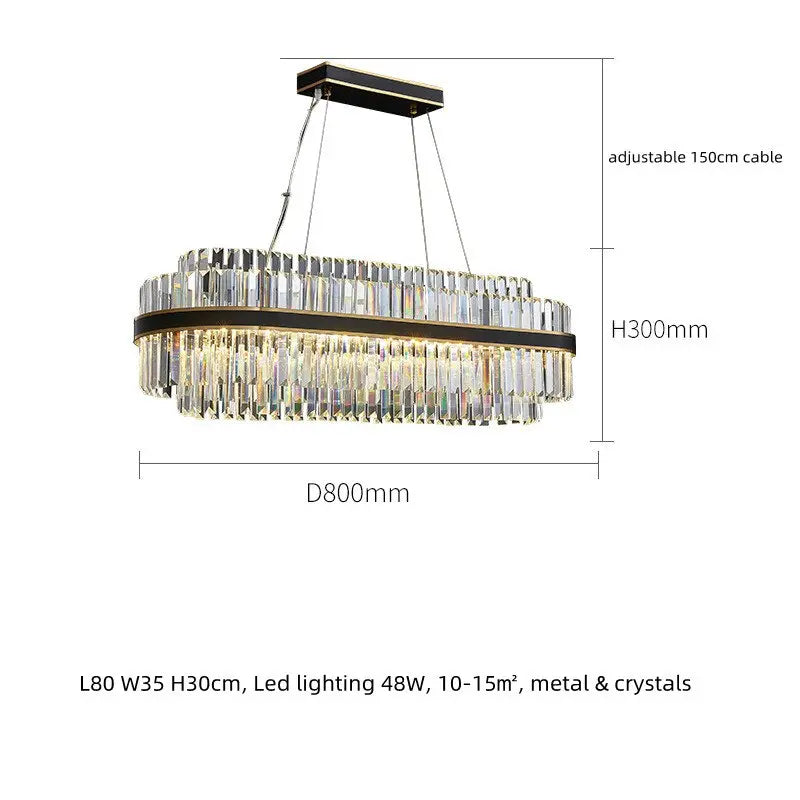 Modern Luxury Decor Crystal Lustre ChandeliersLife®