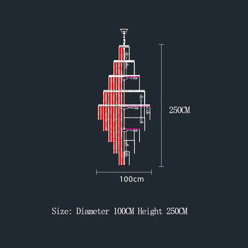 Decorative High Ceiling Chandelier ChandeliersLife®