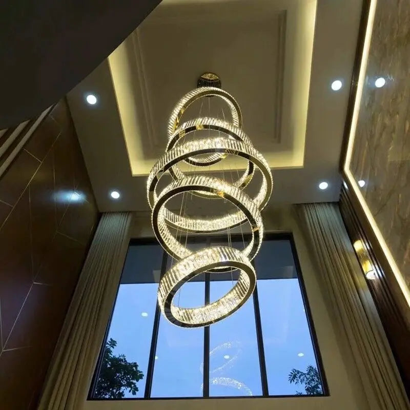 Luxury Modern Ring Crystal Chandelier ChandeliersLife®