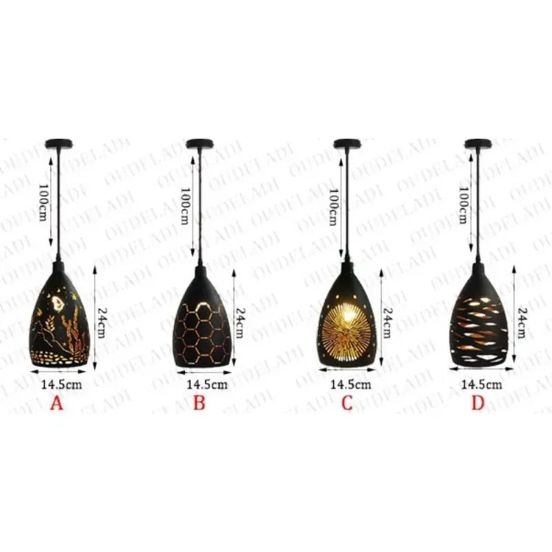 New Hollow Metal Cage Pendant Lamp ChandeliersLife®