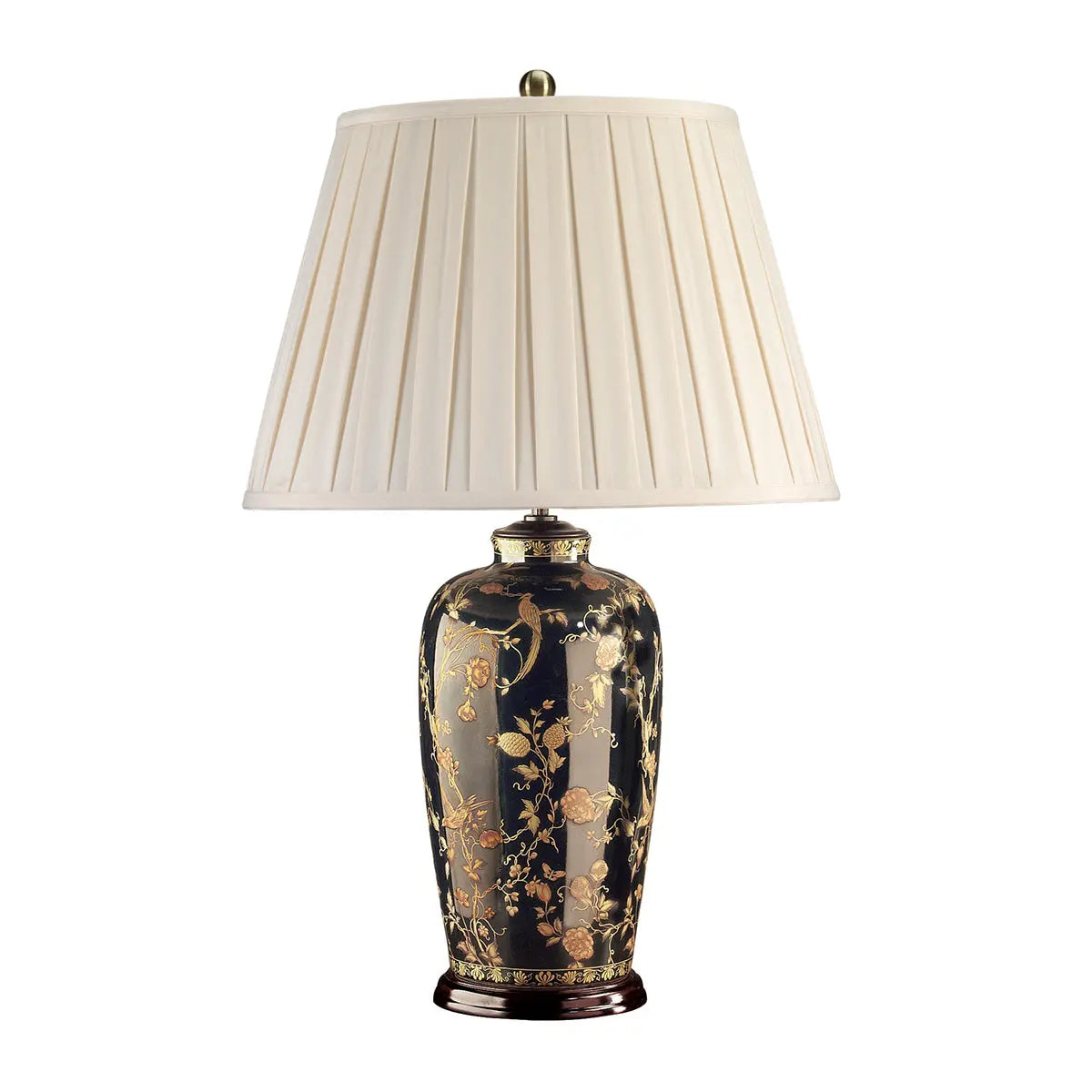 Black Birds Table Lamp Elstead Lighting