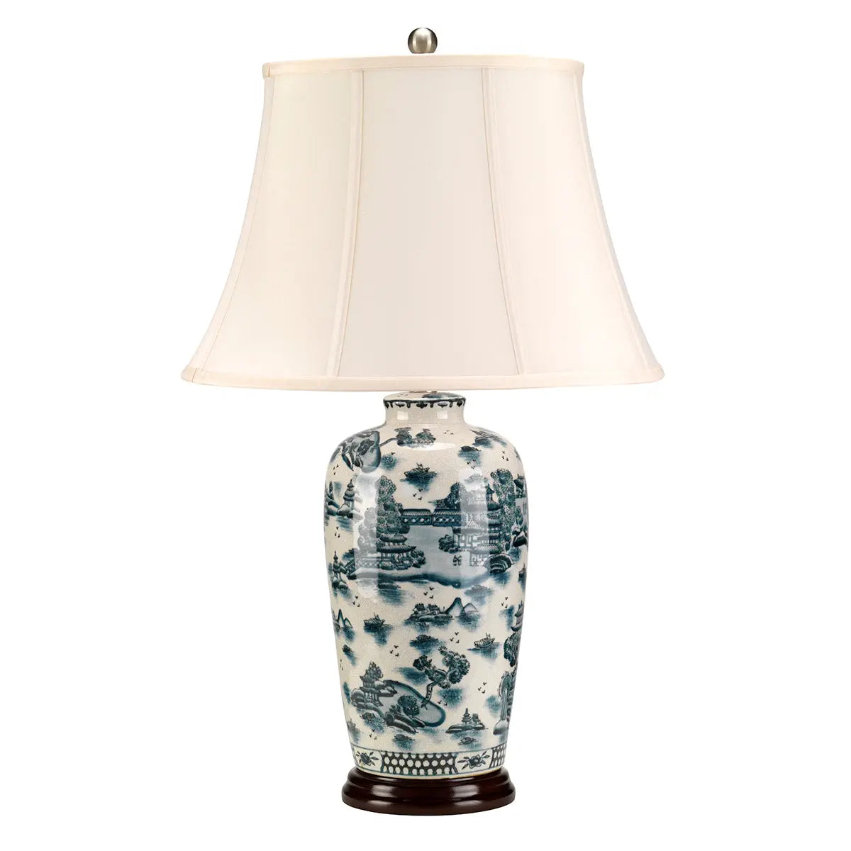 Blue Traditional Table Lamp Elstead Lighting
