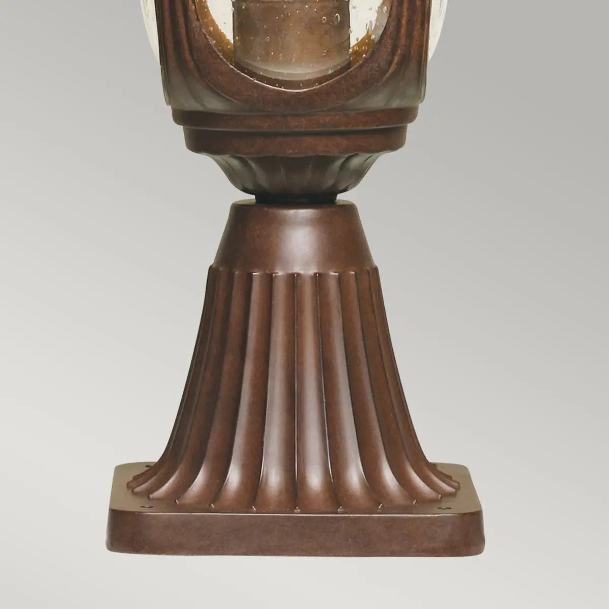 Chicago 1 Light Small Pedestal Lantern Elstead Lighting