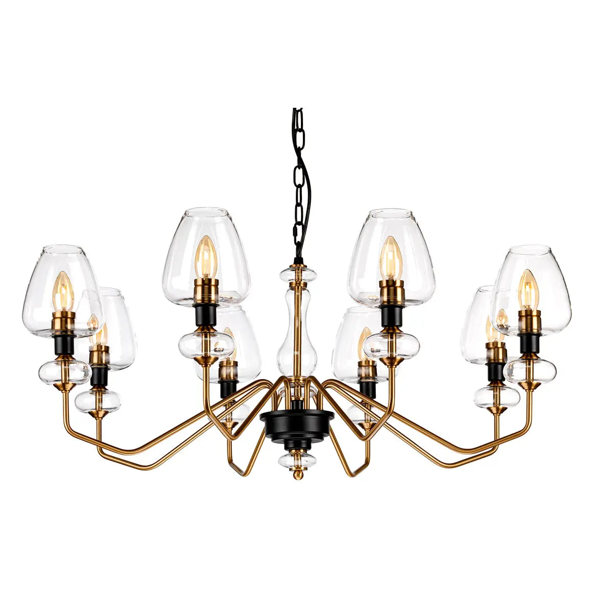Armand 8 Light Chandelier Elstead Lighting