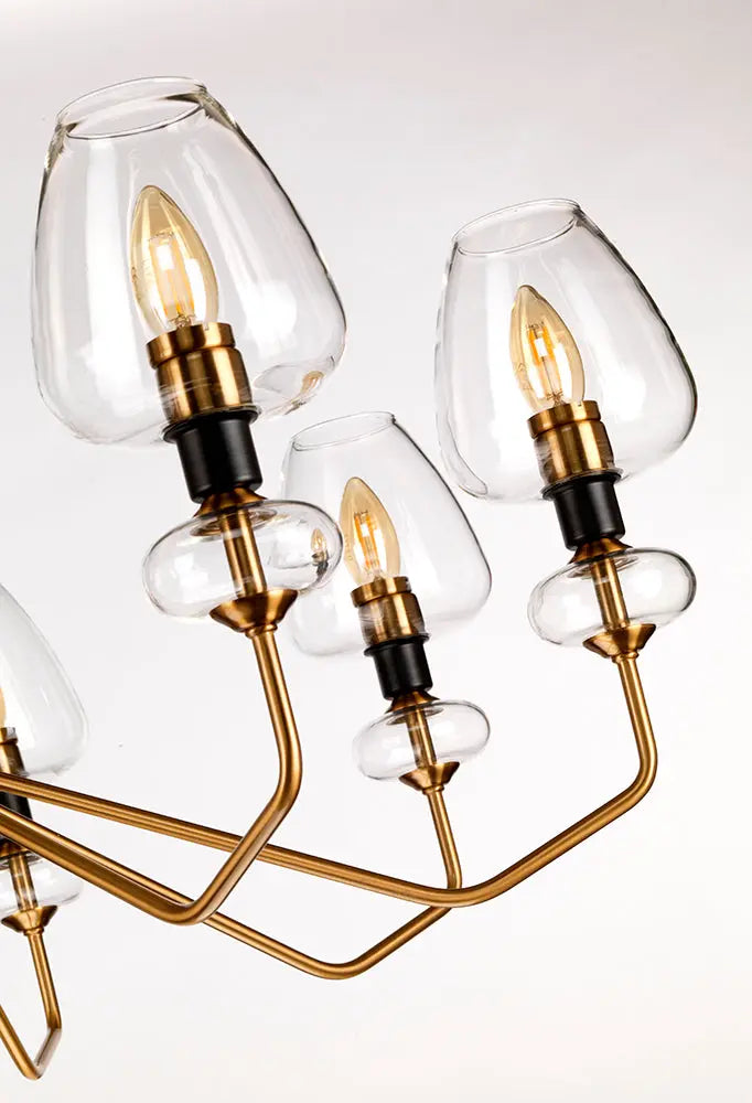 Armand 8 Light Chandelier Elstead Lighting