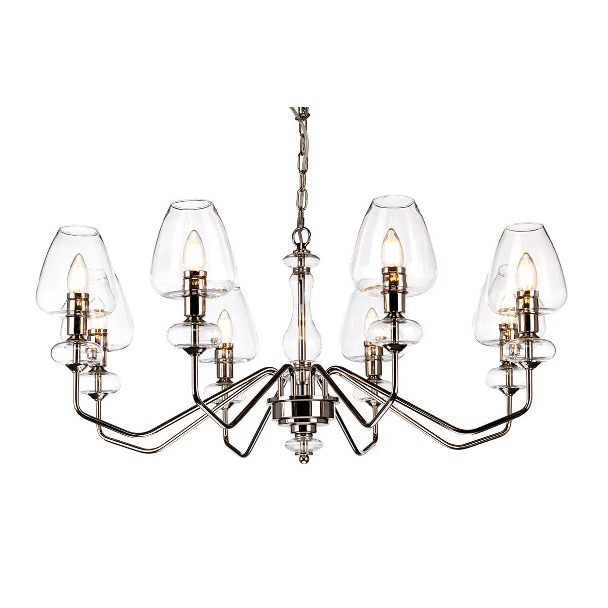 Armand 8 Light Chandelier Elstead Lighting