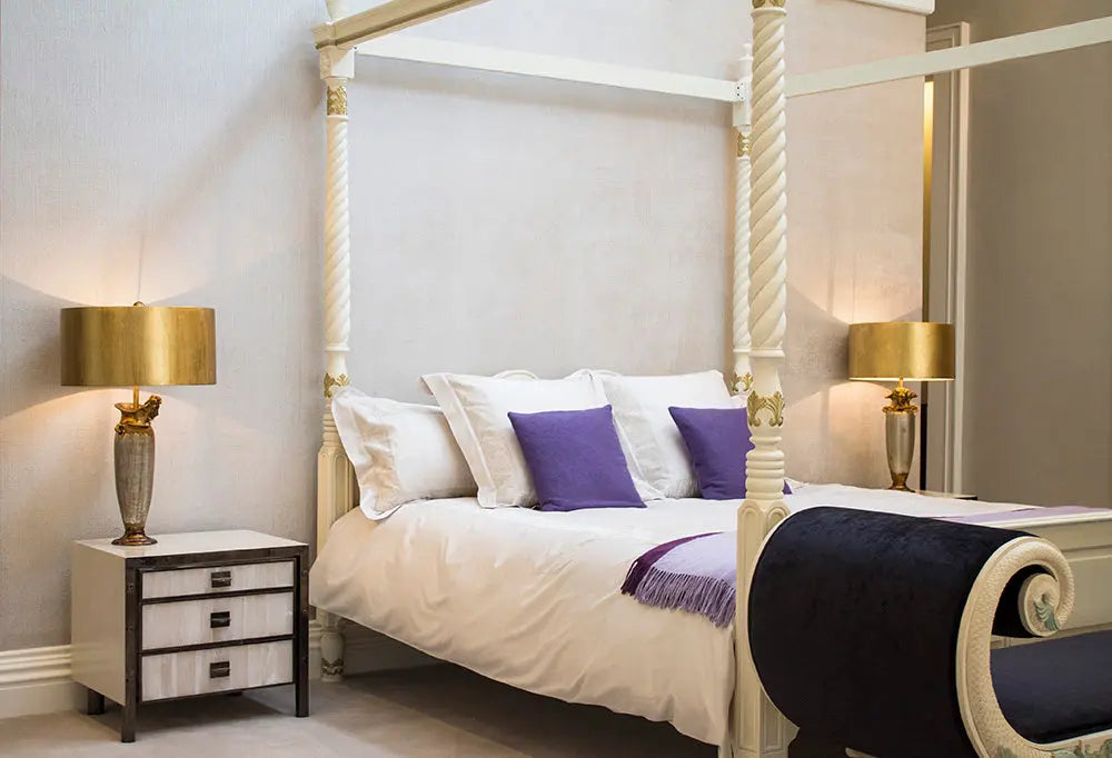 Bienville Table Lamp - Silver/Gold Elstead Lighting