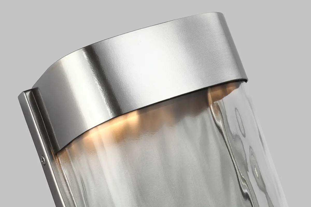 Bennie 1 Light Large LED Wall Light - Antique Bronze Elstead Lighting