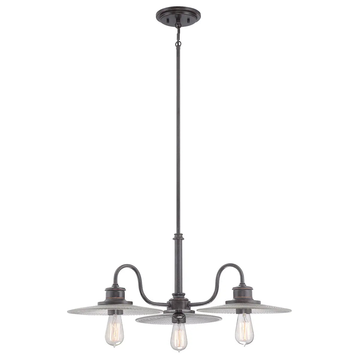 Admiral 3 Light Chandelier Elstead Lighting
