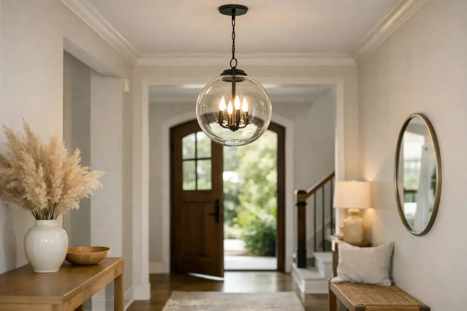 Entryway Pendant Lighting That Sets the Tone