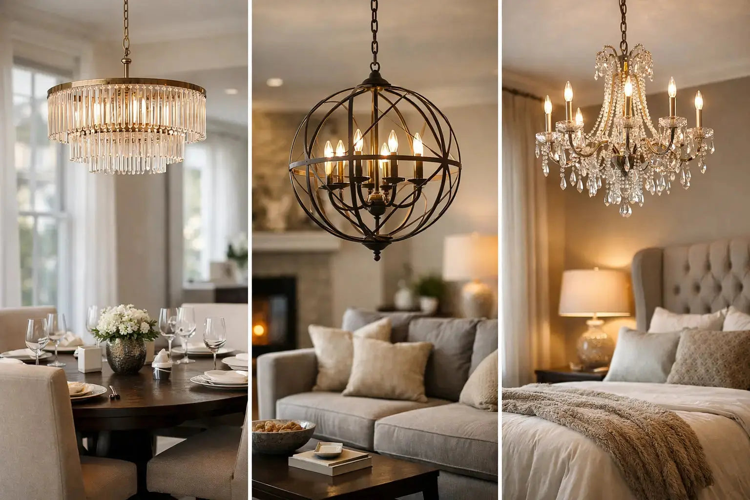 What Height Should a Chandelier Hang in Each Room?