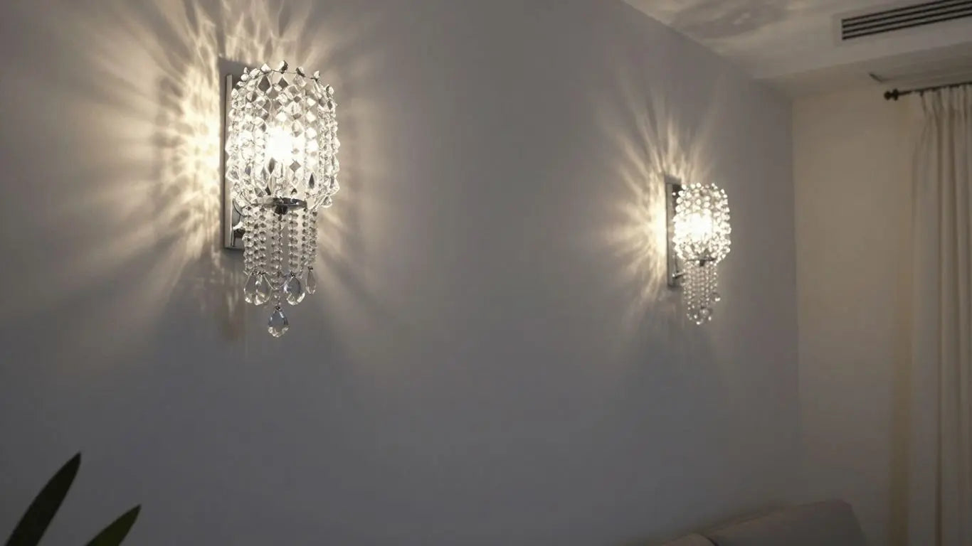 Elevate Your Decor with Dazzling Crystal Wall Lights ChandeliersLife®