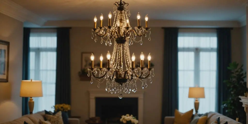 10 Stunning Chandelier Ideas for a Small Living Room