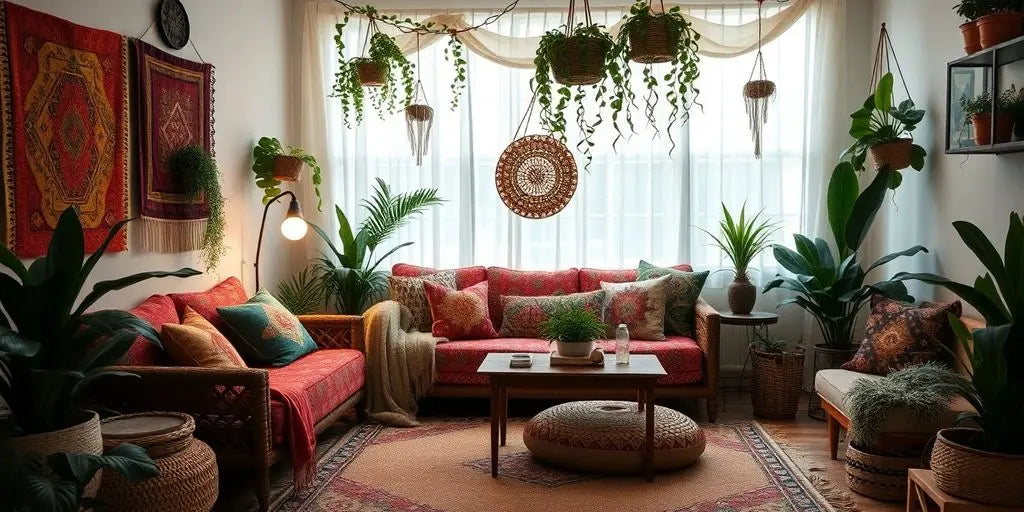 Transform-Your-Space-with-Bohemian-Chic-Home-Decor-Tips-for-a-Stylish-Retreat ChandeliersLife®