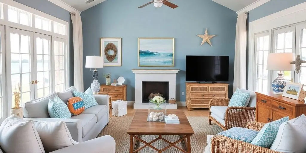 Transform-Your-Space-with-Beach-Look-Home-Decor-10-Inspiring-Ideas-for-a-Coastal-Vibe ChandeliersLife®