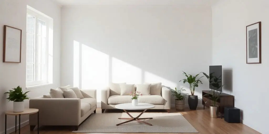 Mastering-Minimalism-How-to-Decorate-Your-Living-Room-with-Simple-Things ChandeliersLife®