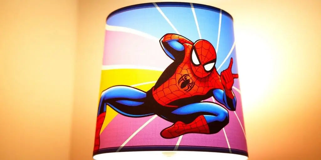 Illuminate-Your-Space-with-a-Spider-Man-Lamp-Shade-A-Perfect-Blend-of-Fun-and-Functionality ChandeliersLife®