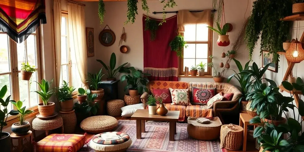 Transform-Your-Space-Embrace-Home-Boho-Decor-for-a-Relaxed-and-Stylish-Atmosphere ChandeliersLife®