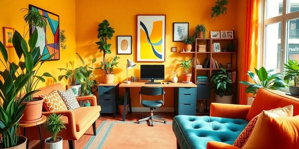 Creative-Ideas-for-Office-Decor-at-Home-to-Boost-Your-Productivity ChandeliersLife®