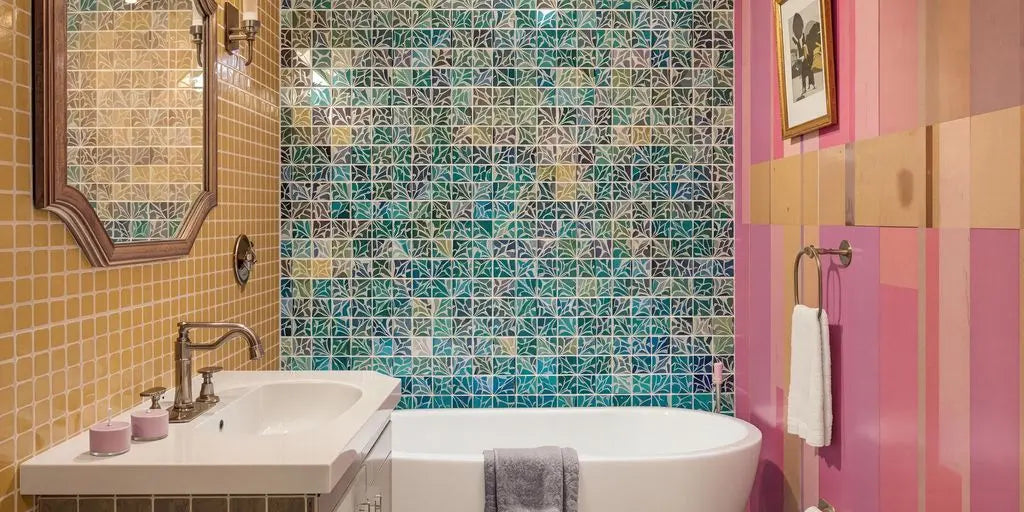 Transform-Your-Space-Creative-Accent-Walls-for-Your-Bathroom ChandeliersLife®