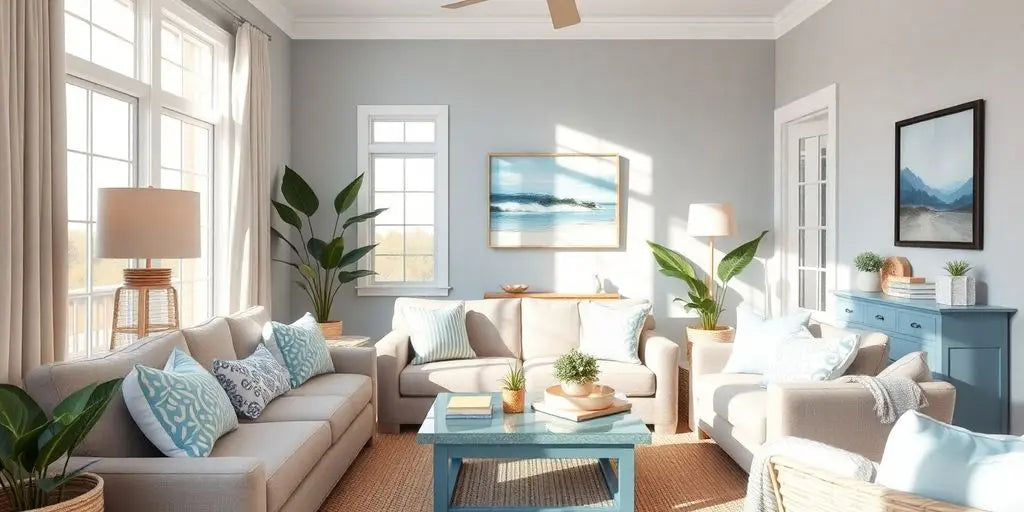 Transform-Your-Space-with-a-Relaxing-Beach-Look-Home-Decor ChandeliersLife®