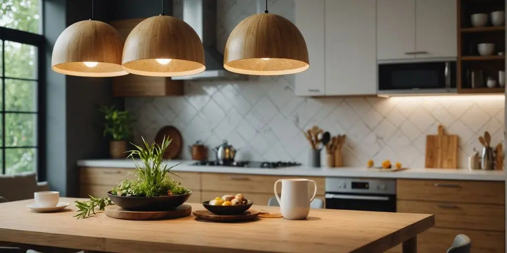 Bamboo Pendant Lights for Kitchen ChandeliersLife®