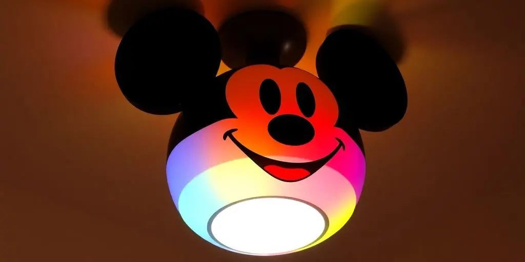 Brighten Your Space with a Unique Mickey Mouse Ceiling Light for Every