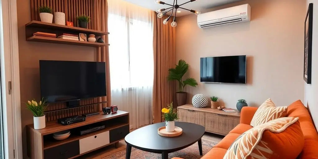 Creative-Small-Living-Room-with-TV-Ideas-for-Maximum-Style-and-Space ChandeliersLife®