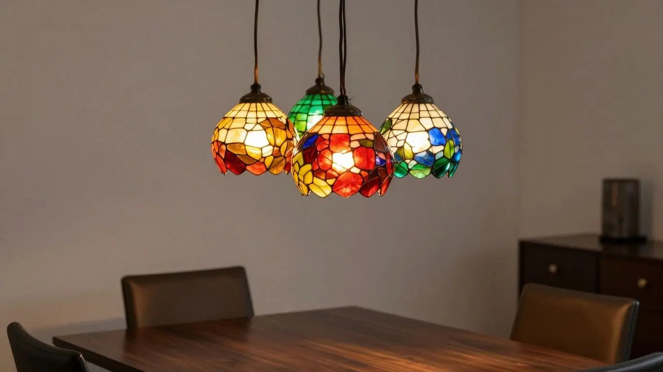 Elevate Your Space with Stunning Colored Glass Pendant Lights ChandeliersLife®